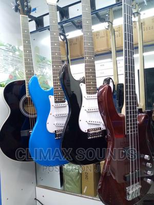 Electric Solo Guitar Blue Blue - main view