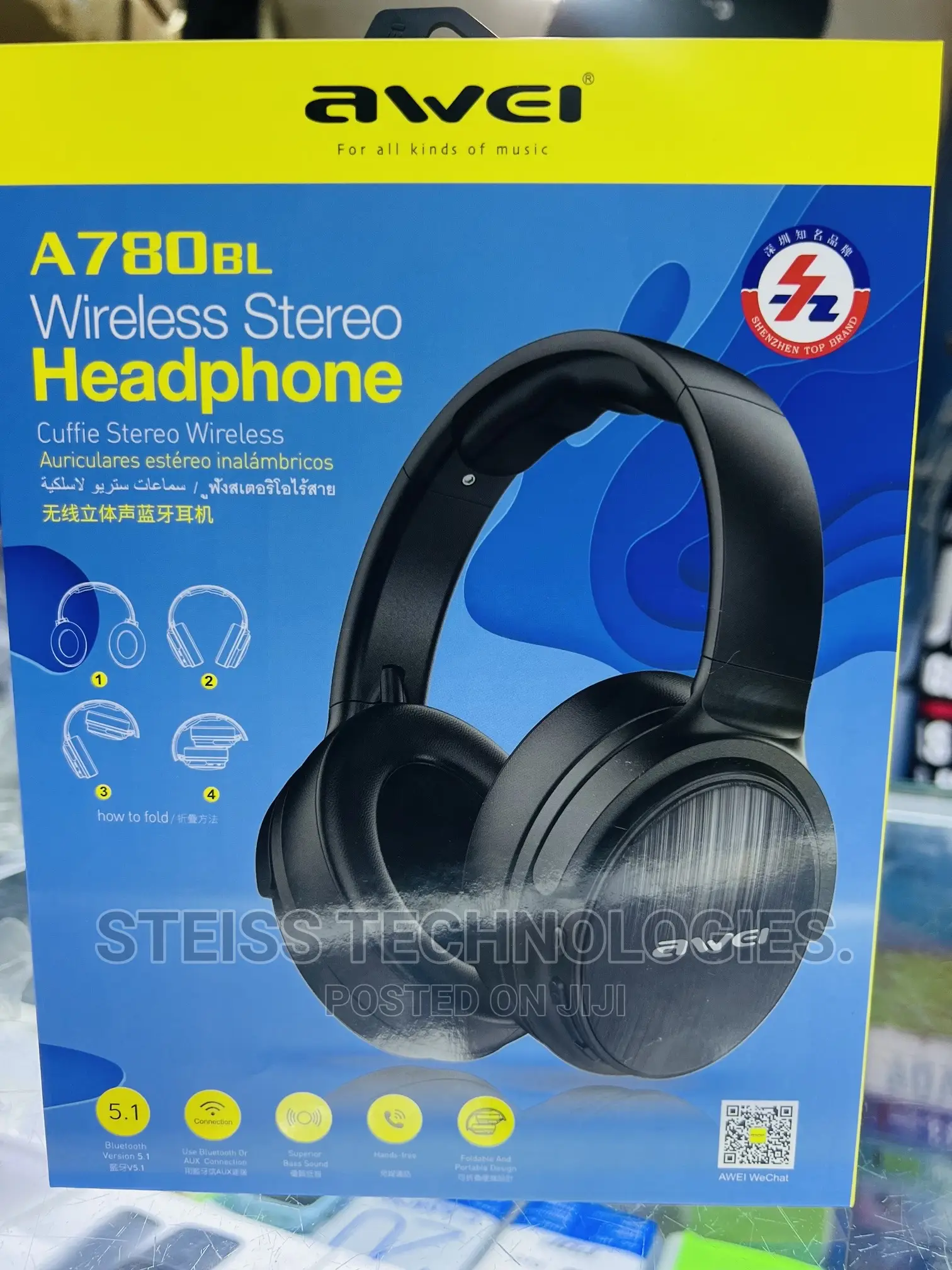 Awei Wireless Headphones.