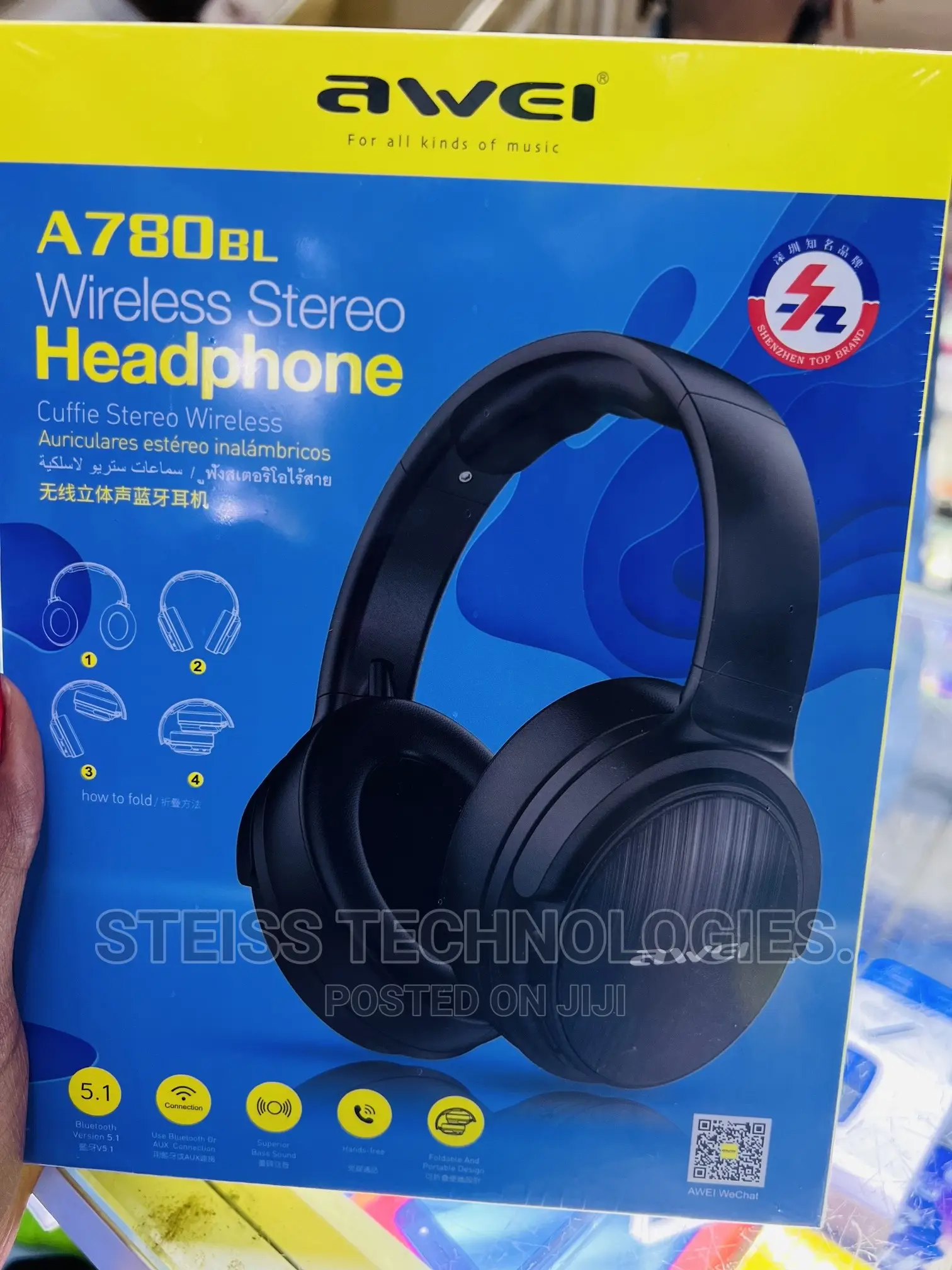 Awei Wireless Headphones.