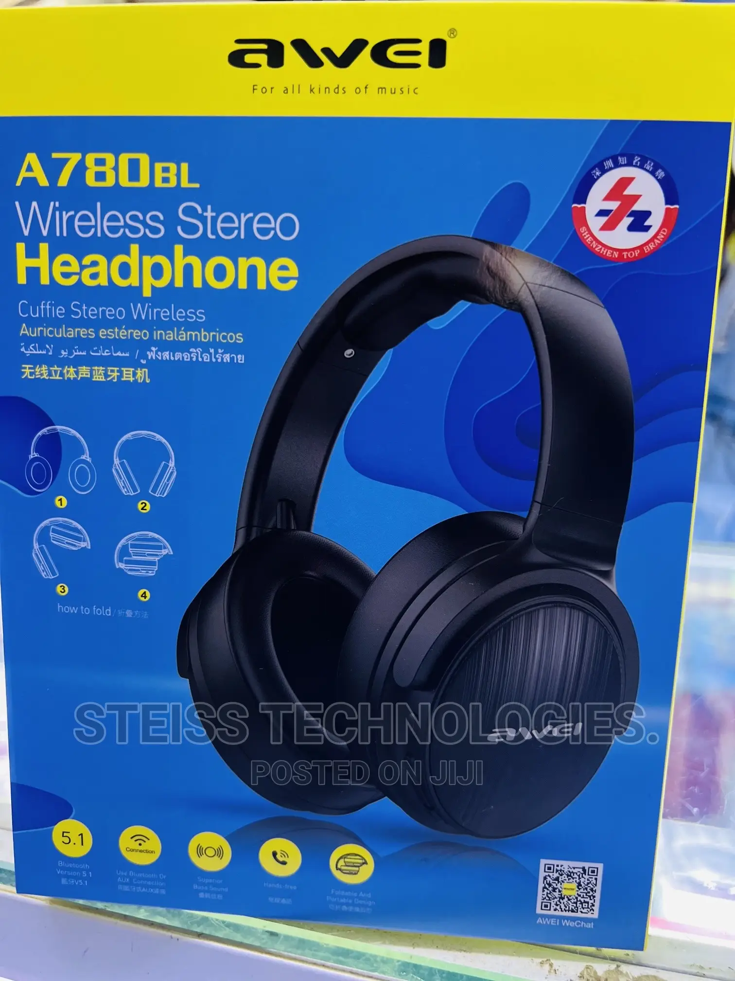 Awei Wireless Headphones.