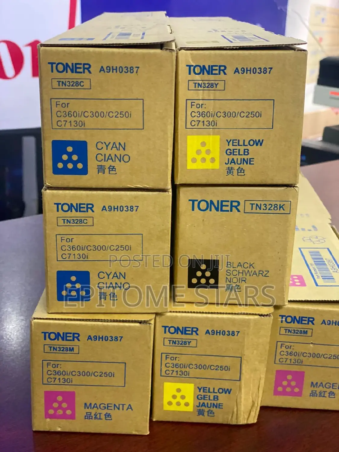 TN328 Authentic Konica Minolta Bizhub Toners