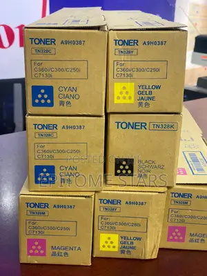 TN328 Authentic Konica Minolta Bizhub Toners