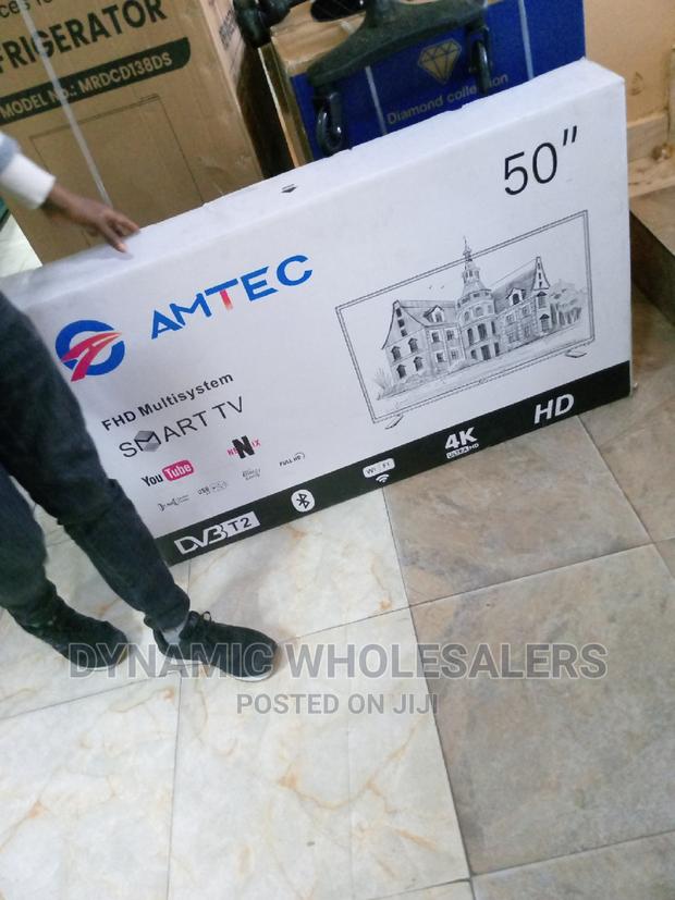 Amtec 50" Inch,Uhd Frameless Android 11,Bluetooth - main view