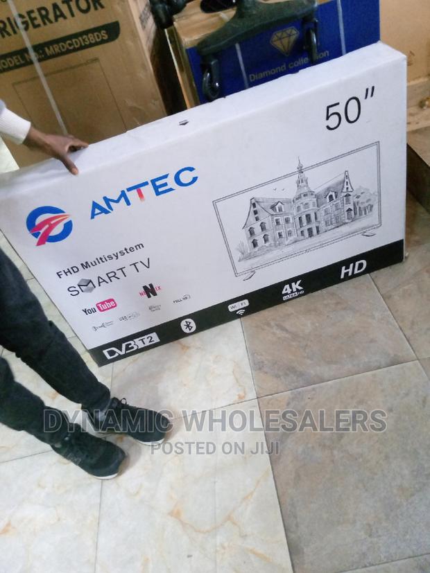 Amtec 50" Inch,Uhd Frameless Android 11,Bluetooth - thumbnail 2