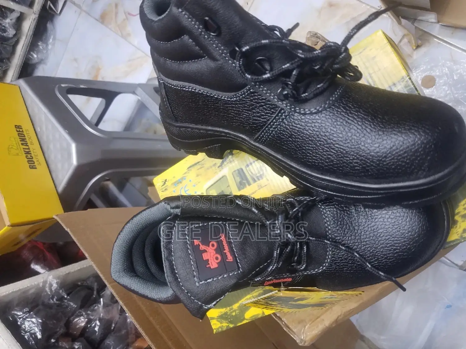 Steel Toed Heavy Duty Safety Boots