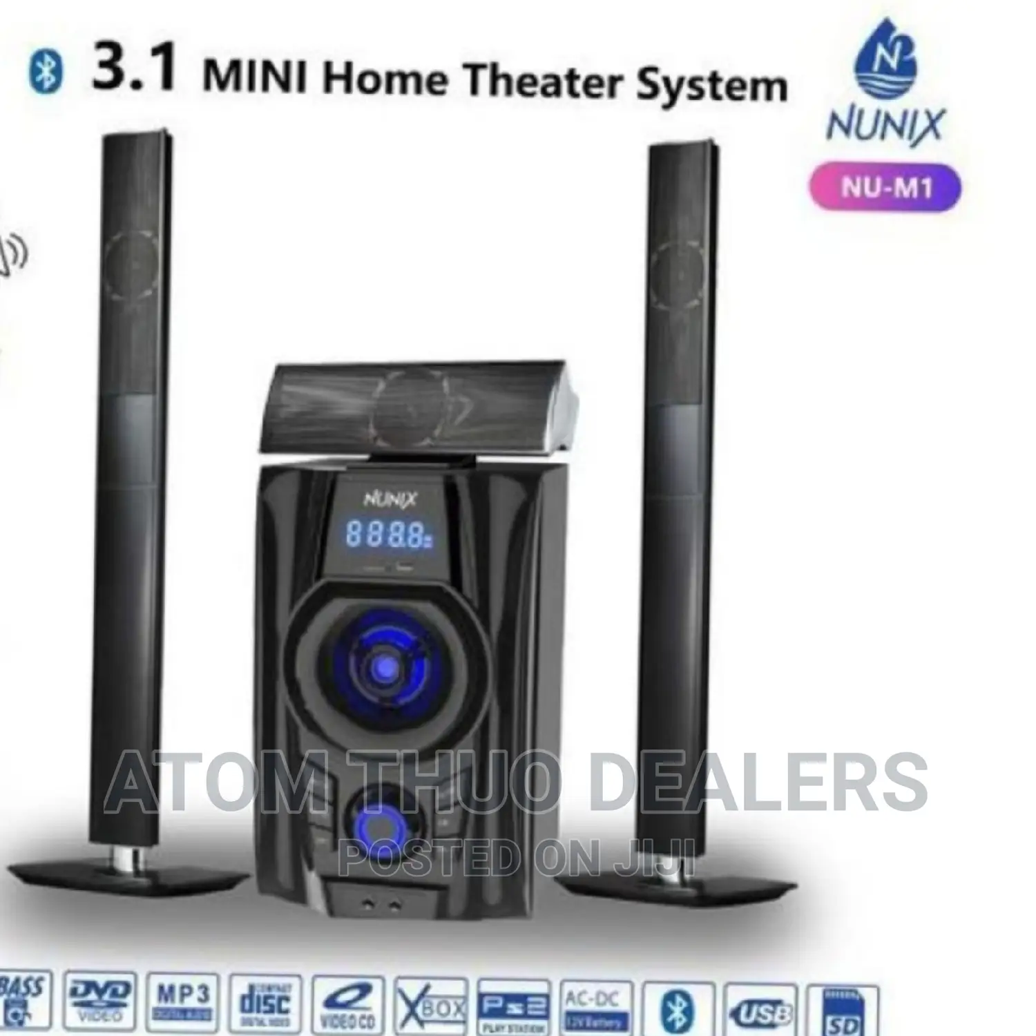 M1 3.1 Sound System Nunix HOMETHEATRE