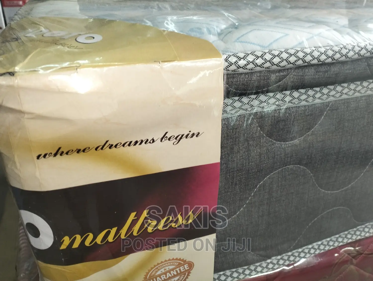 Dynasty! 5yr Warranty 6ft X 6ft Pillow Top Orthopaedic Mattresses