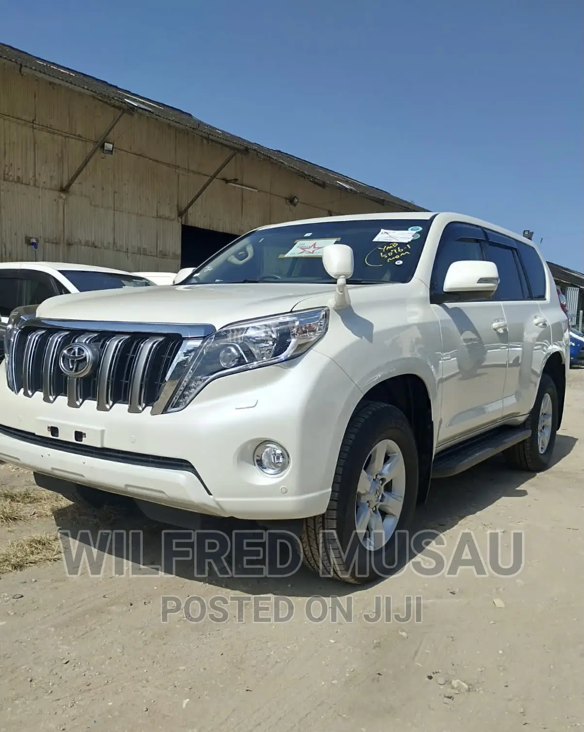Toyota Land Cruiser Prado 2017 White