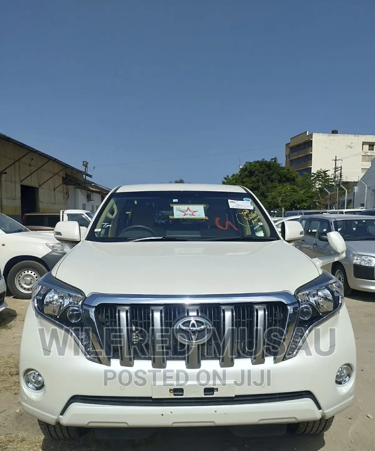Toyota Land Cruiser Prado 2017 White