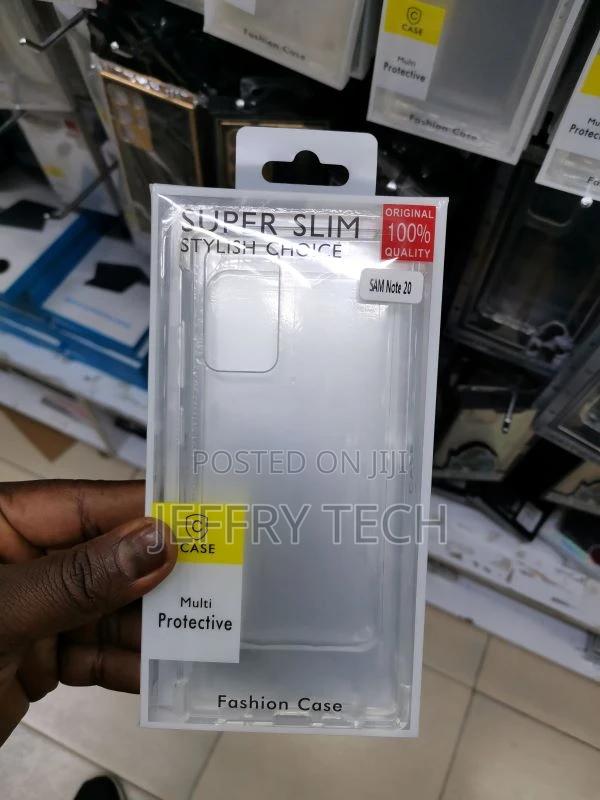 Flexi Slim Gel Case for Samsung Galaxy Note 20 Clear (Gloss - main view
