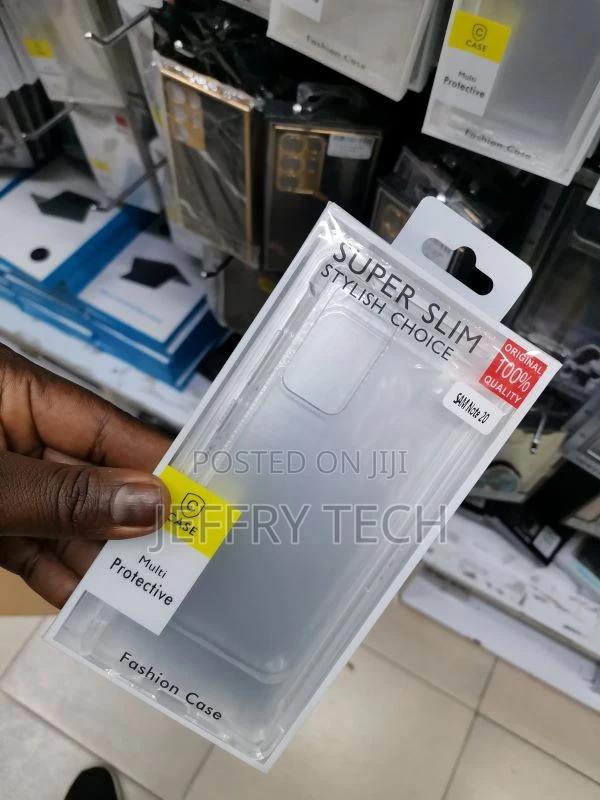 Flexi Slim Gel Case for Samsung Galaxy Note 20 Clear (Gloss - thumbnail 3