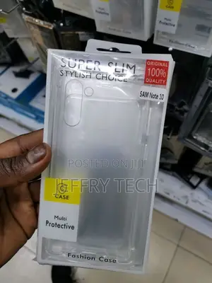 Silicone Transparent Clear Case for Samsung Galaxy Note 10