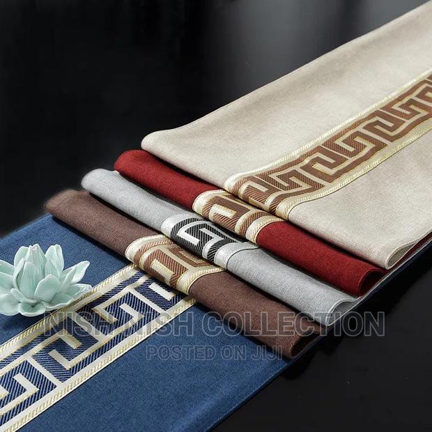 *Linen Jacquard* Table/Bed Runners.1 Piece Runner - thumbnail 3