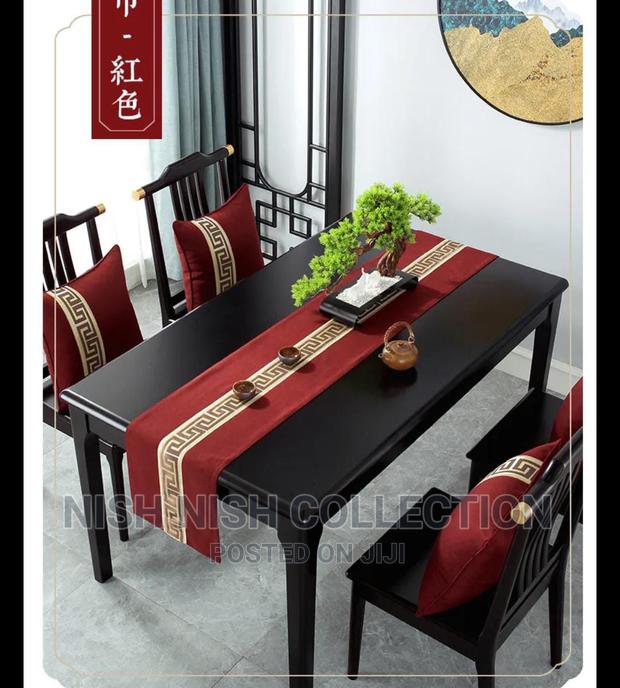 *Linen Jacquard* Table/Bed Runners.1 Piece Runner - thumbnail 4