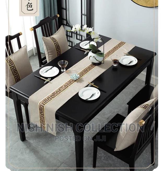 *Linen Jacquard* Table/Bed Runners.1 Piece Runner - thumbnail 5