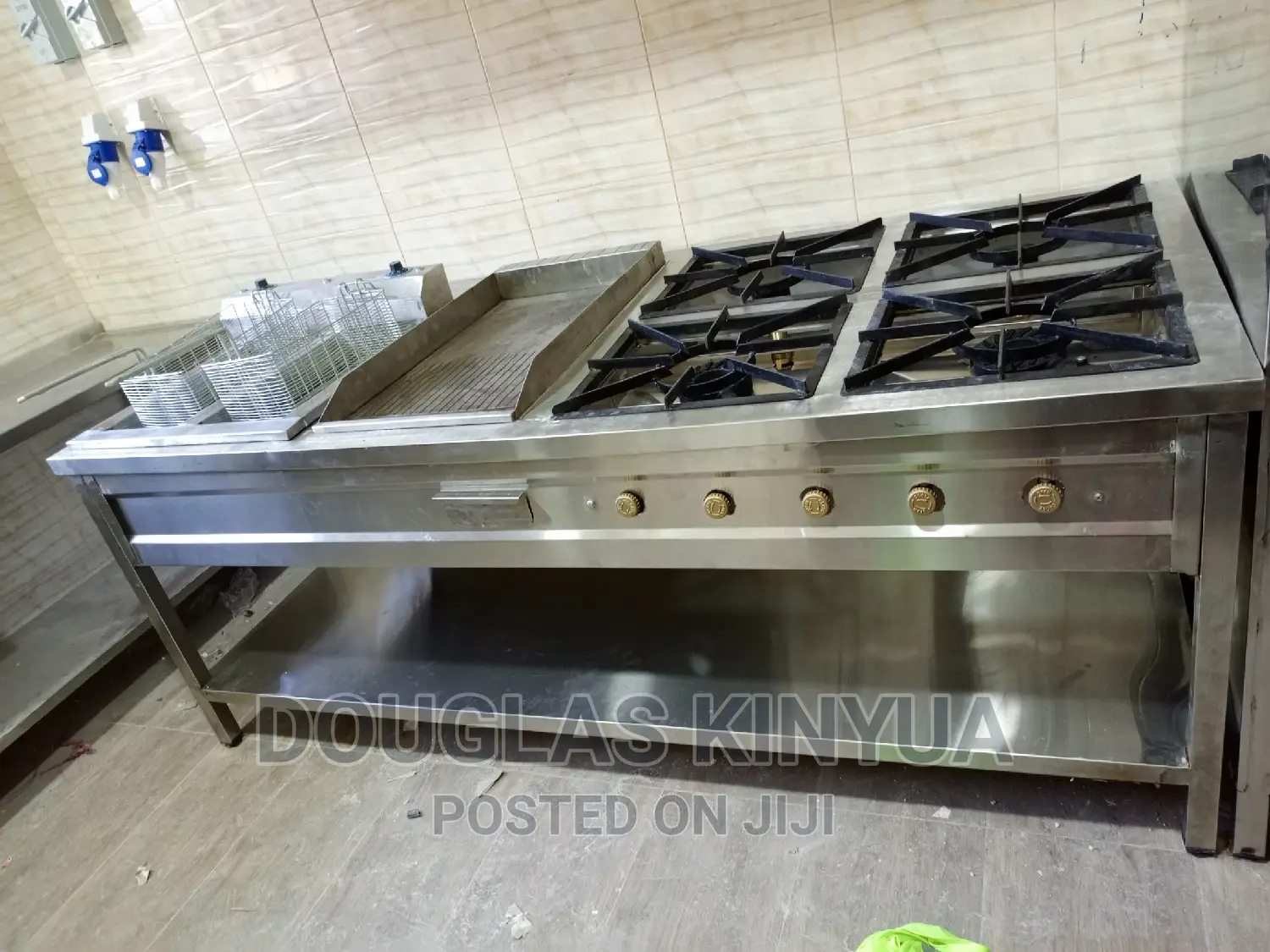 Combined Unit Cooker/Cooking Unit Range Stainless Steel.