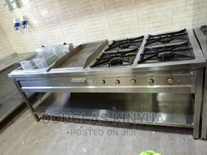 Combined Unit Cooker/Cooking Unit Range Stainless Steel. - main view