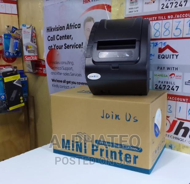 Zywell Zy307-Thermal Receipt Printer With USB for POS - main view