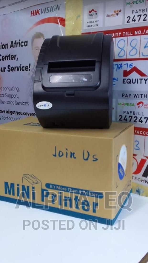.Recommeded New.Zywell Zy307-Thermal Receipt Printer - main view