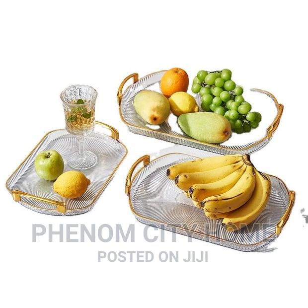 3 PCS Serving/Decor Trays - thumbnail 3
