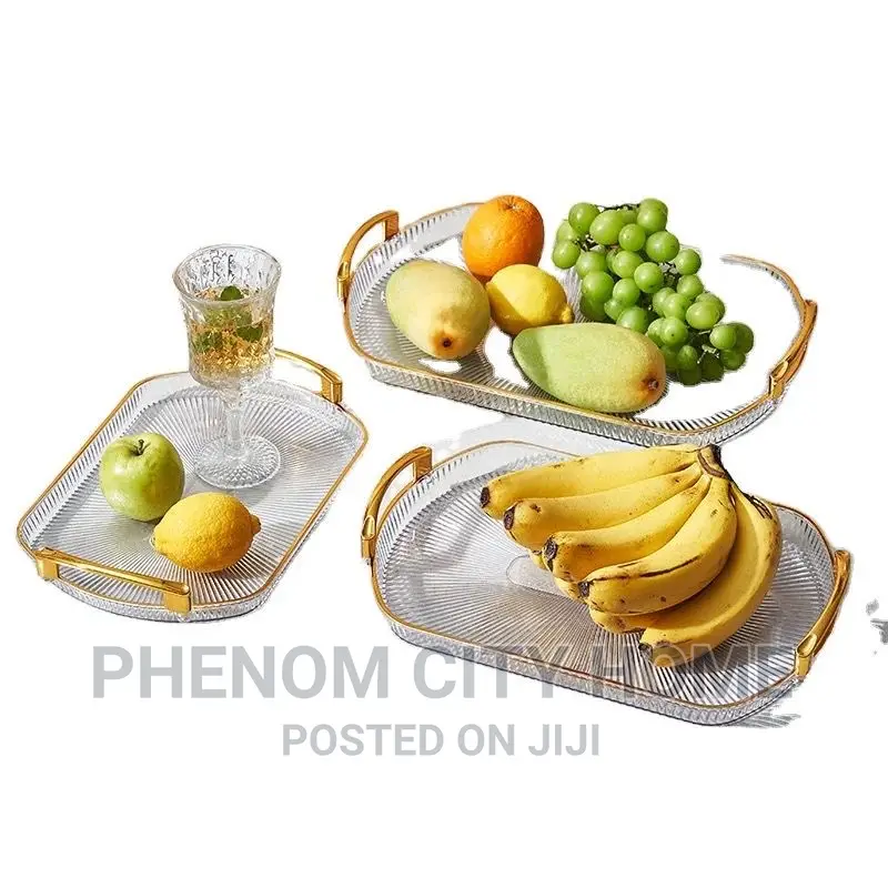 3 PCS Serving/Decor Trays