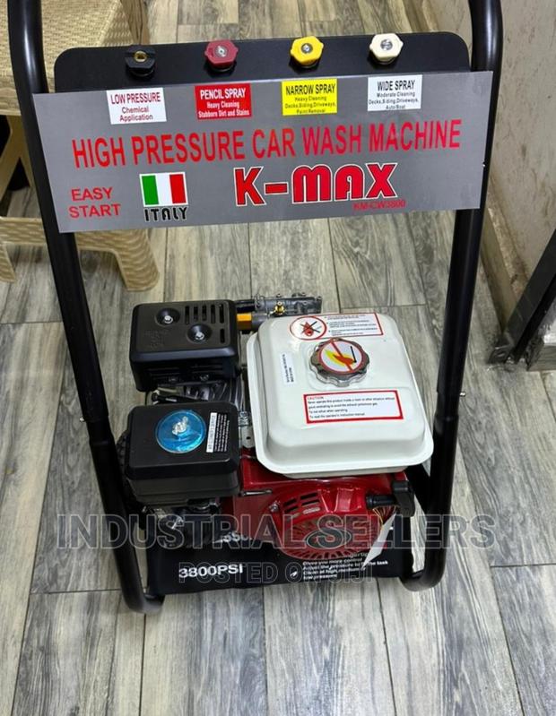 Petrol Driven Kmax Car Wash Machine /Pressure Washer