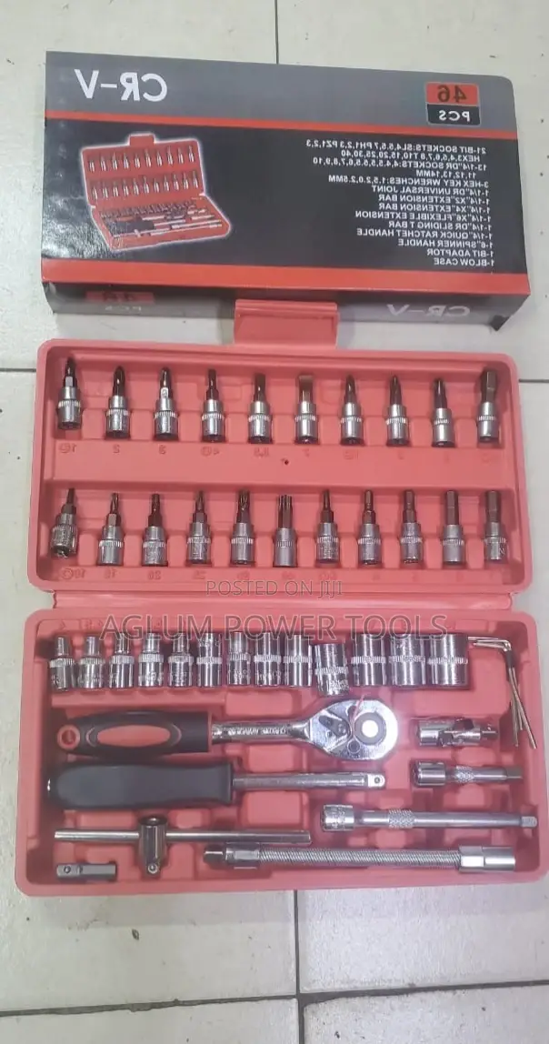 Mechanical Wrench Tool Set 46 PCS