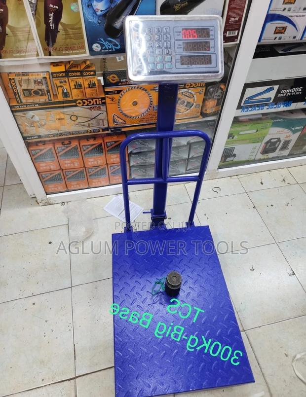 Commercial Platform Scale 300kgs With Big Base - main view