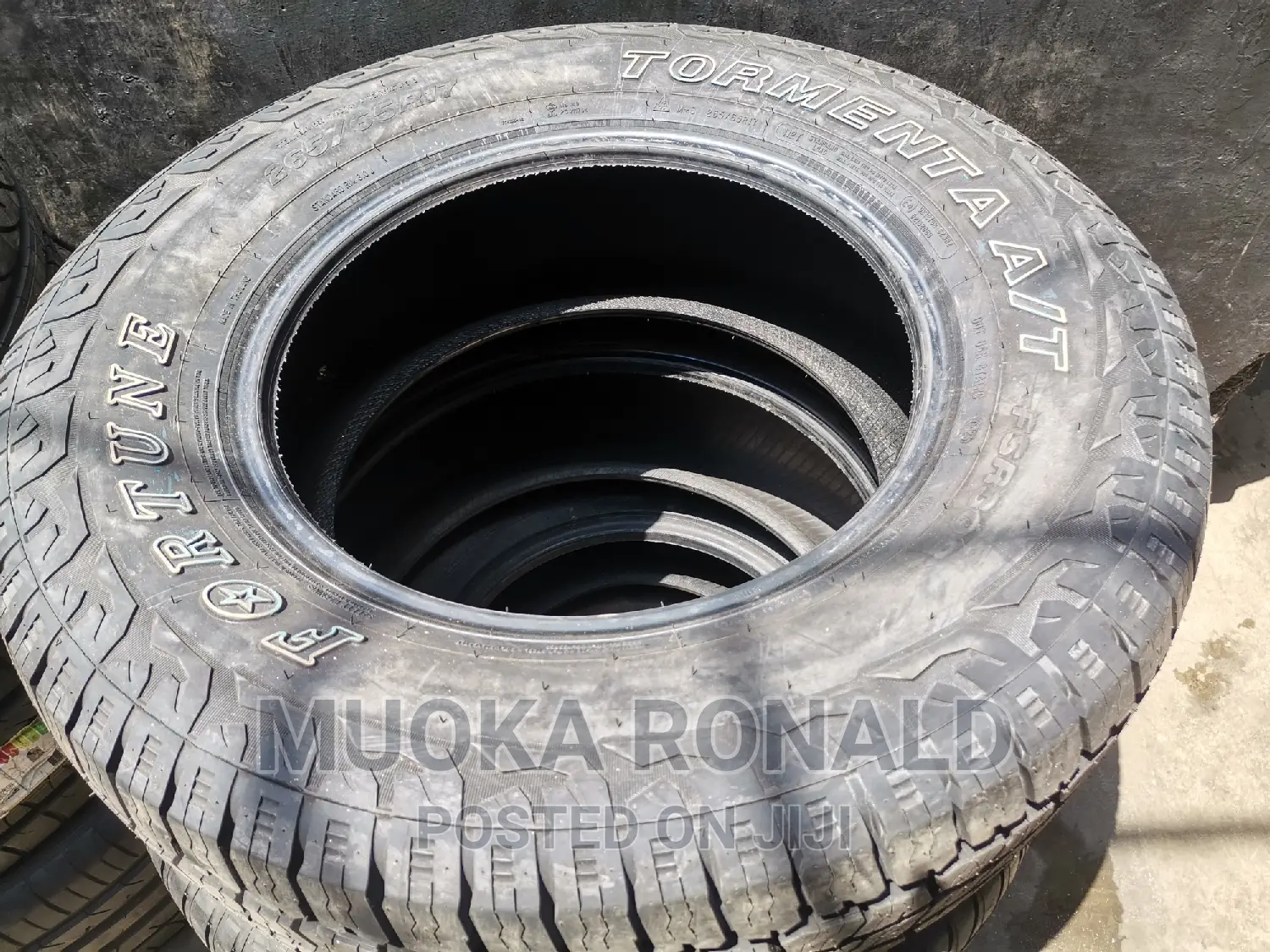 265/65r17 Fortun Tyre Made Thailand (A/T