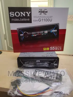 Max Power Sony Bluetooth/Fm Radio System