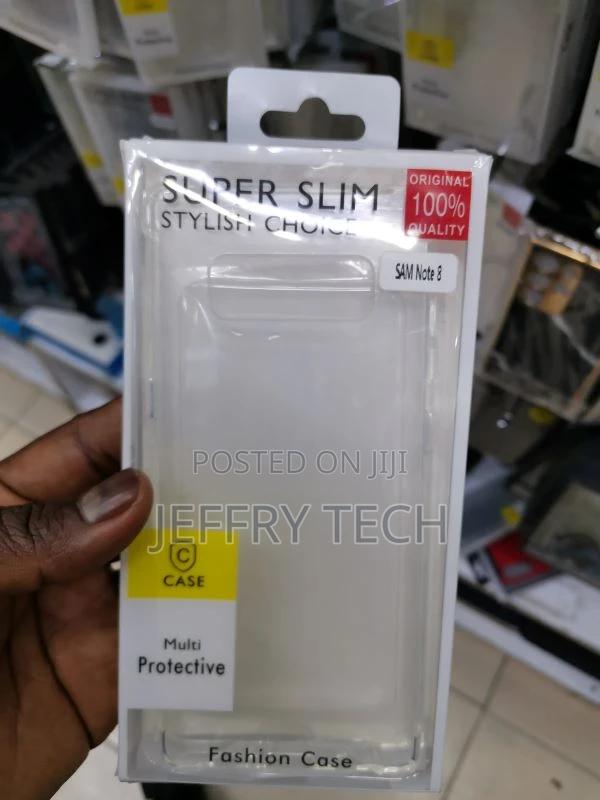 Samsung Galaxy Note 8 Transparent Clear Case Cover Silicone - main view