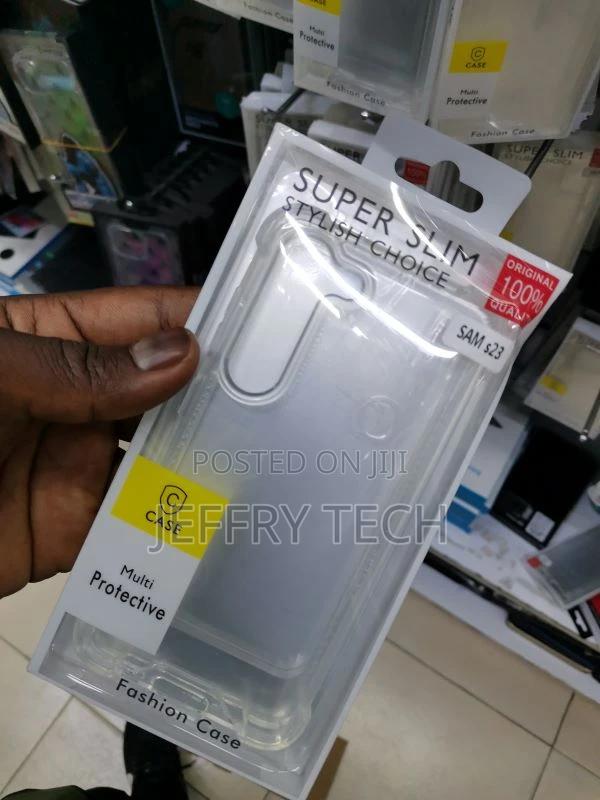 Samsung Galaxy S23 Case - Clear, TPU Shock-Absorbing, R - thumbnail 3