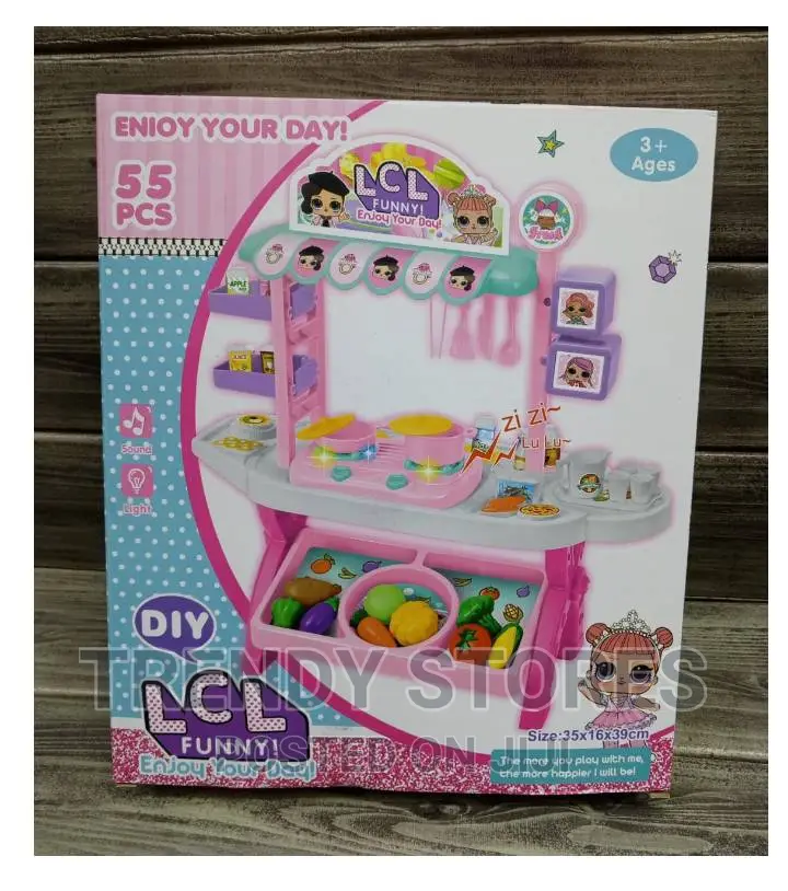 55pcs Kitchen Play Set