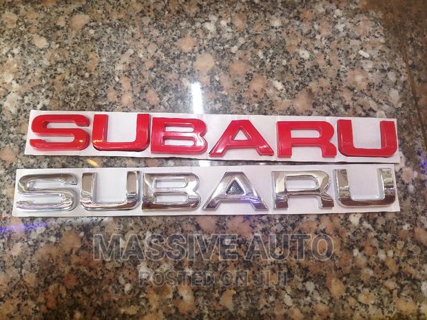 Subaru Badge/ Emblem Sticker