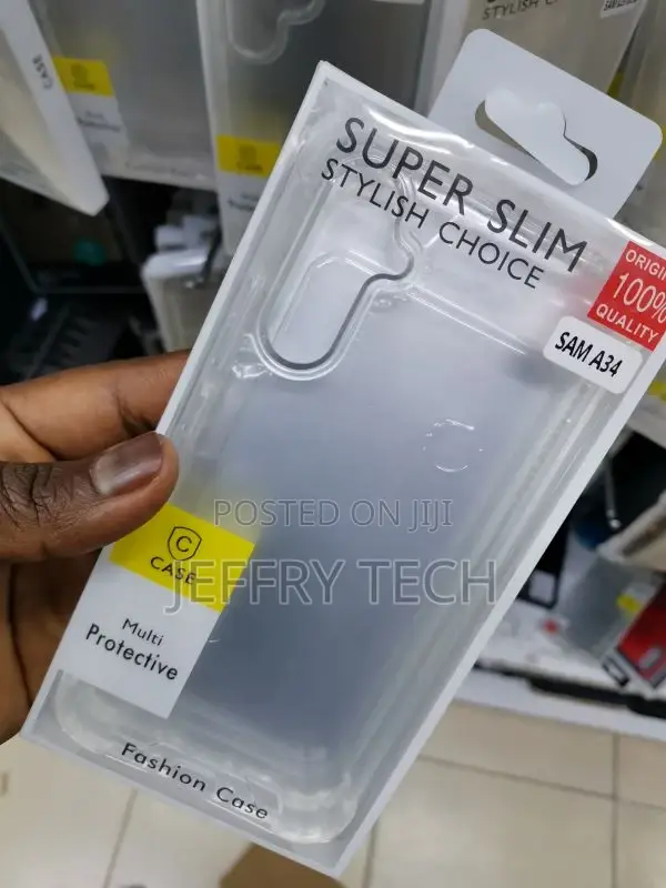 Samsung Galaxy A34 Case,Airbags Anti-Drop Clear Case