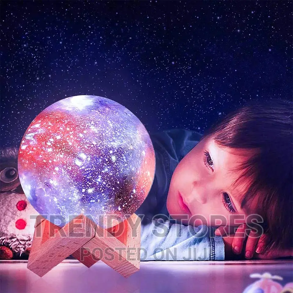 3d Printing Moon Night Light With Stand