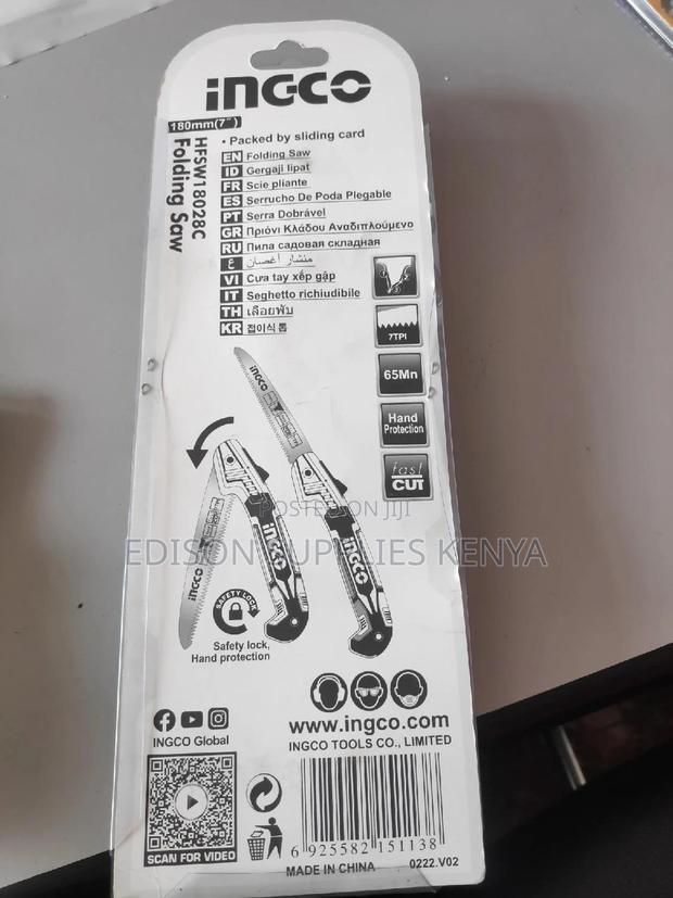 Pruning Saw Ingco Folding Saw 7" Foldable Saw Pruning BEST - thumbnail 3