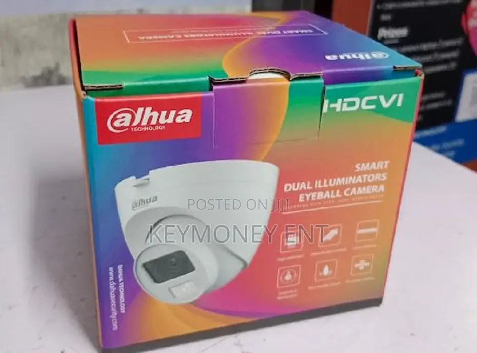 2MP Full Color Dahua Dome Color With Audio