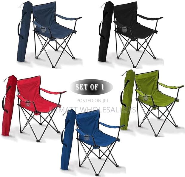 Foldable Camping Chair With Free Carrier Bag - main view