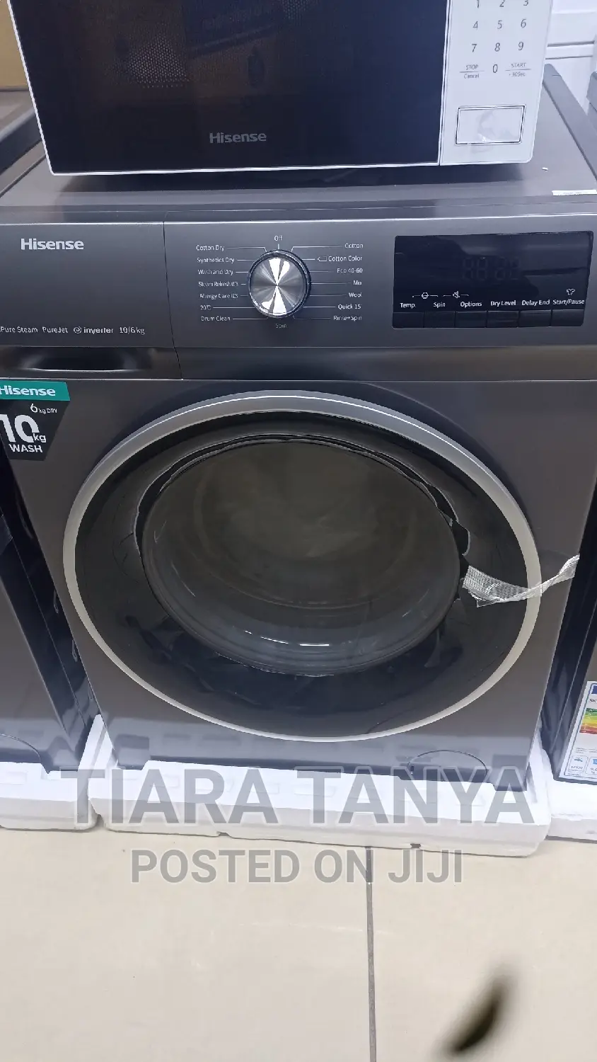 Hisense 10kg Washer 6kg Dryer -Wdqy1014evjmt
