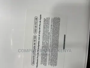 New Laptop Apple MacBook Pro 16GB Apple M1 Pro SSD 512GB