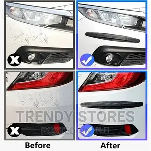 2 Piece Car Bumper Protection Strip