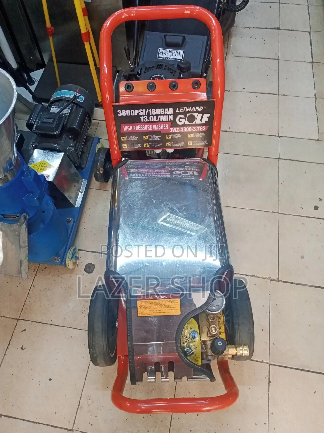 Lenhard High Pressure Washer,3800psi