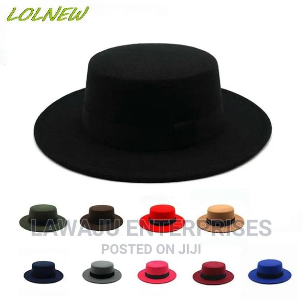 Flat Head Fedora Hats - thumbnail 3