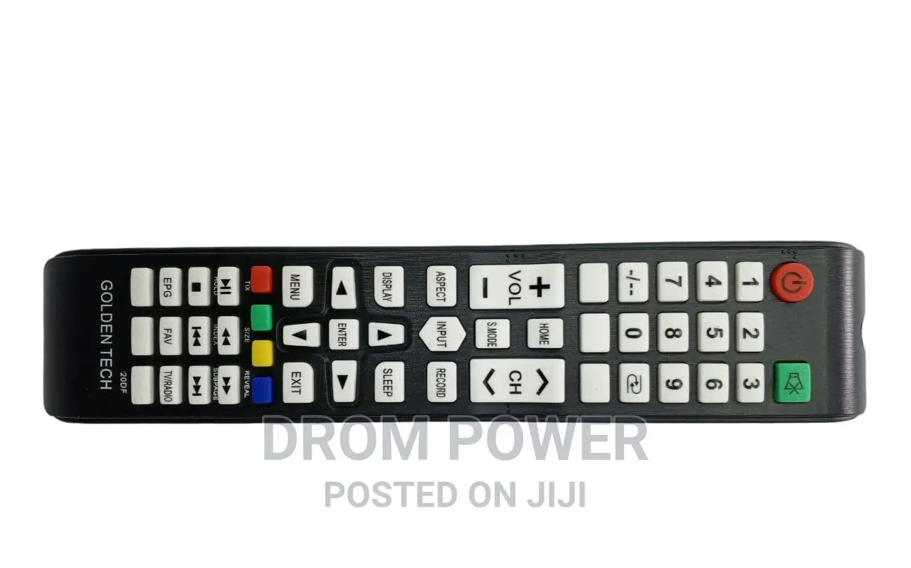 Golden Tech Tv Remote