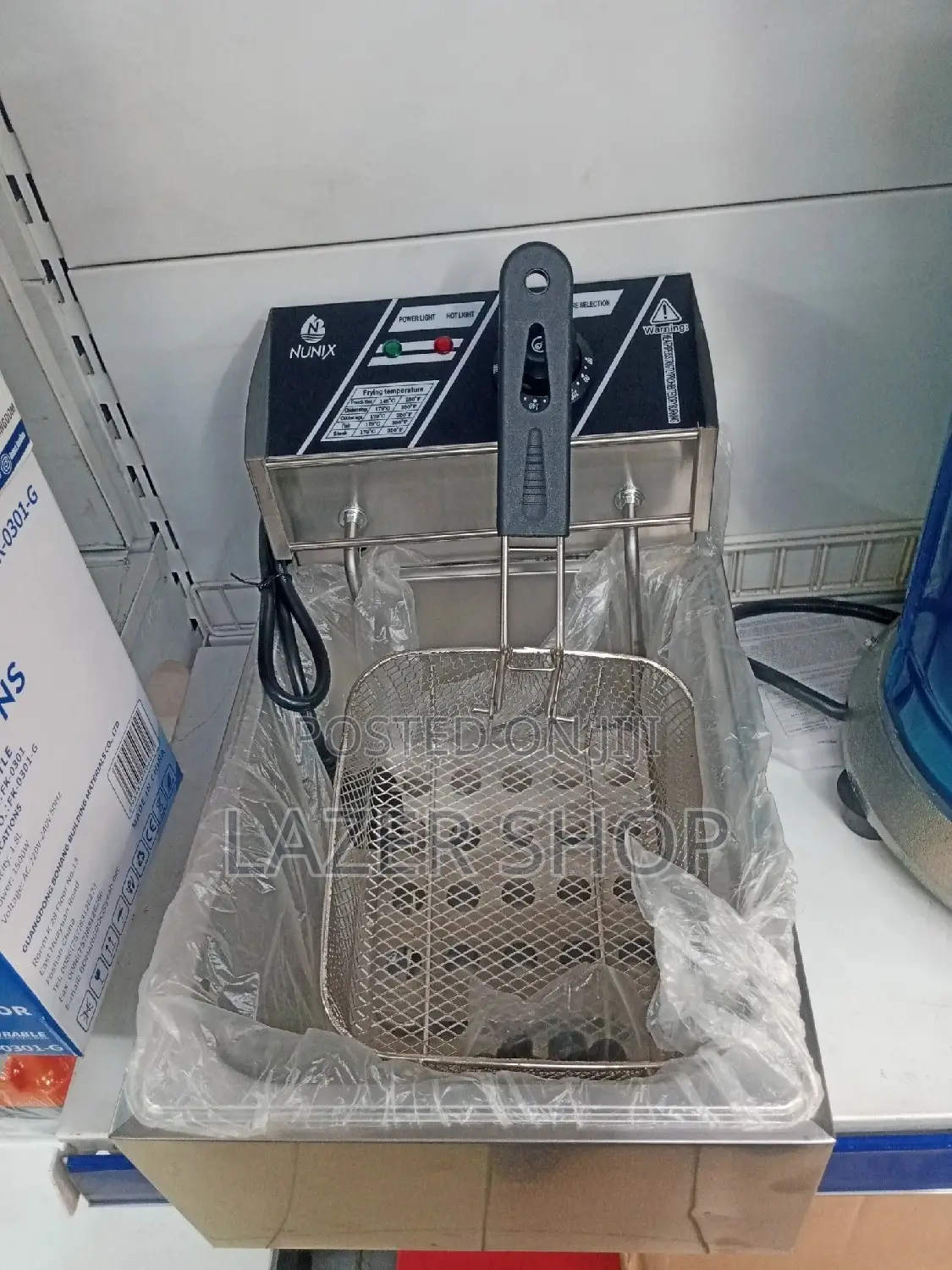 Single Nunix Chips Fryer 6L