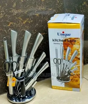 9pieces Unique Kitchen Knife Stainless Steel Set