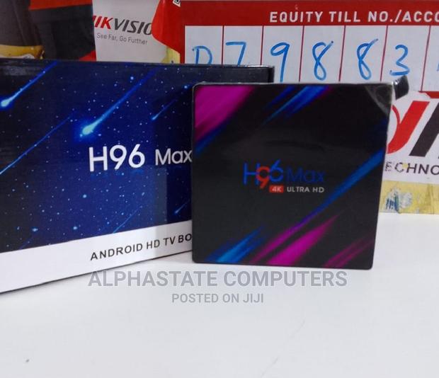 Android TV Box, H96 Max Android Box 10.0 4gb RAM 32gb Rom, - thumbnail 3