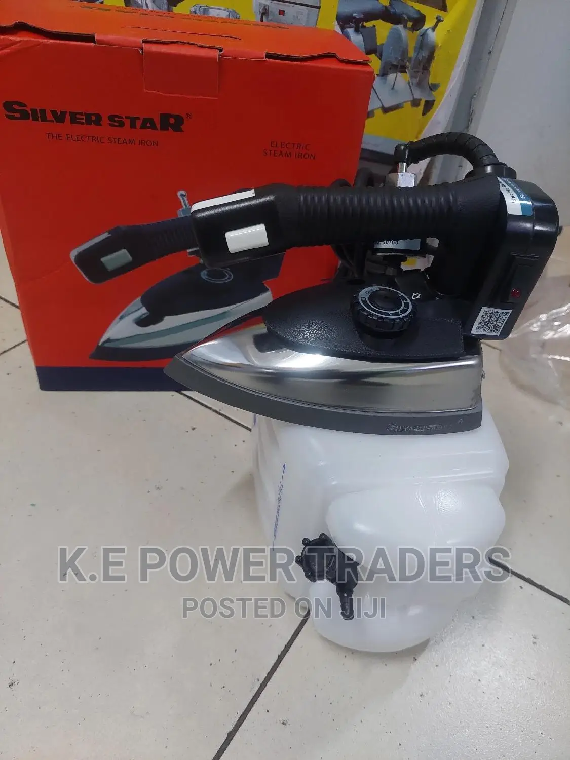 Bottle Fed Electric Steam Iron Box