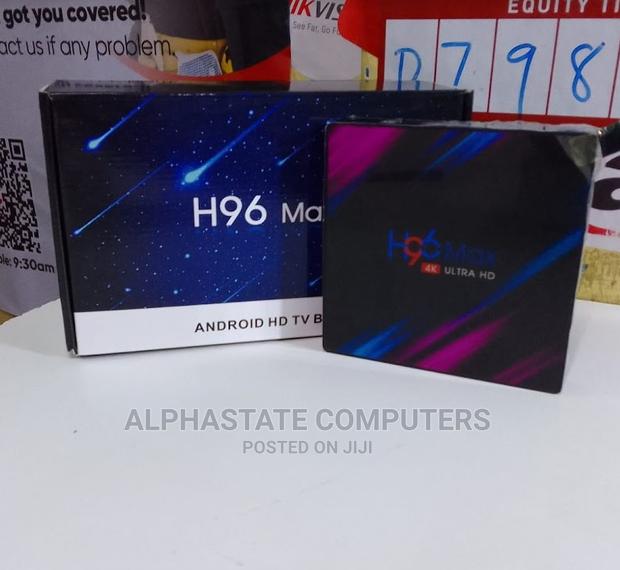 H96 MAX Smart TV Box Android 10 4GB RAM 32GB Dual Wifi Set - main view